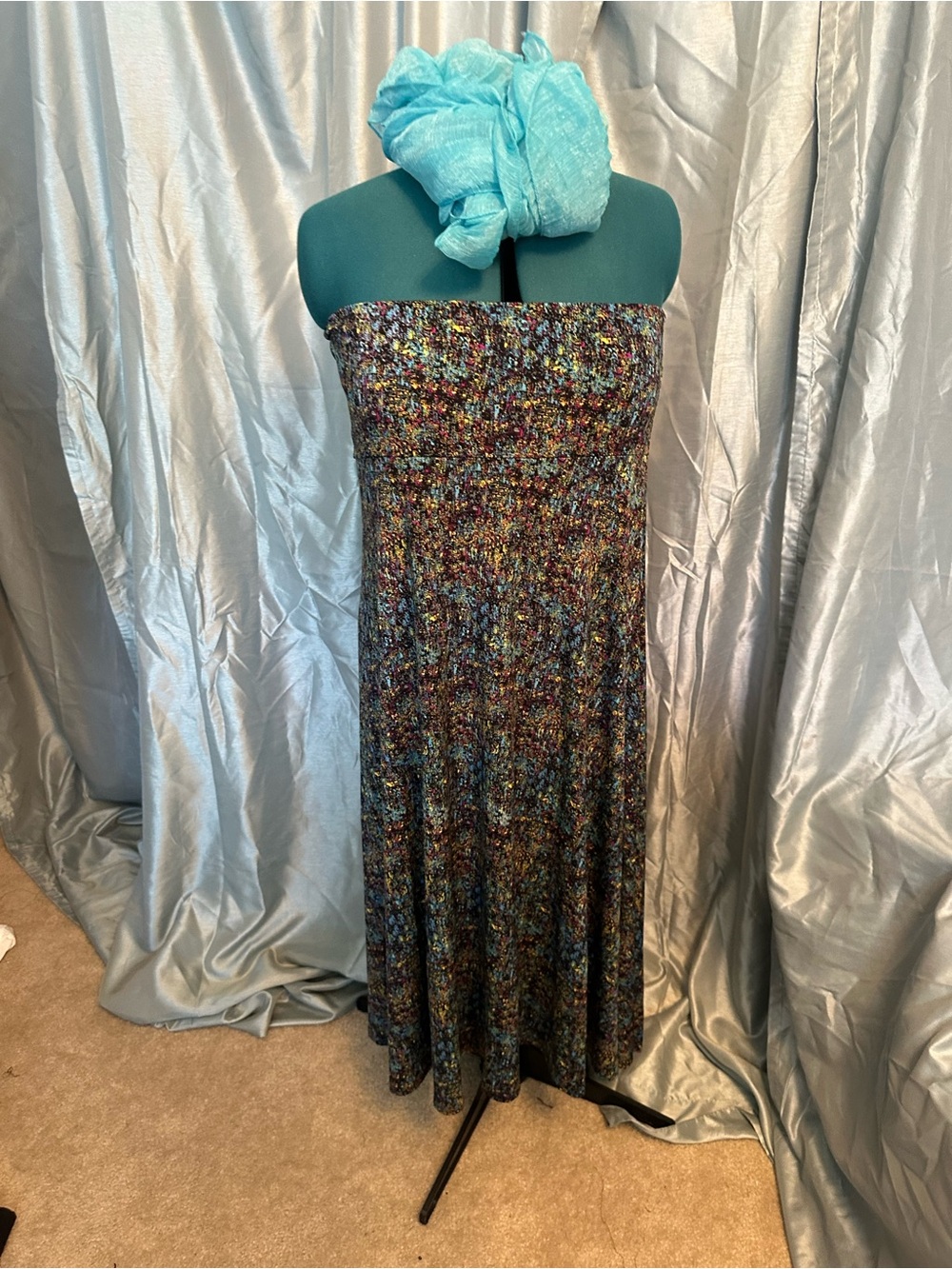 LuLaRoe strapless dress/skirt 2XL